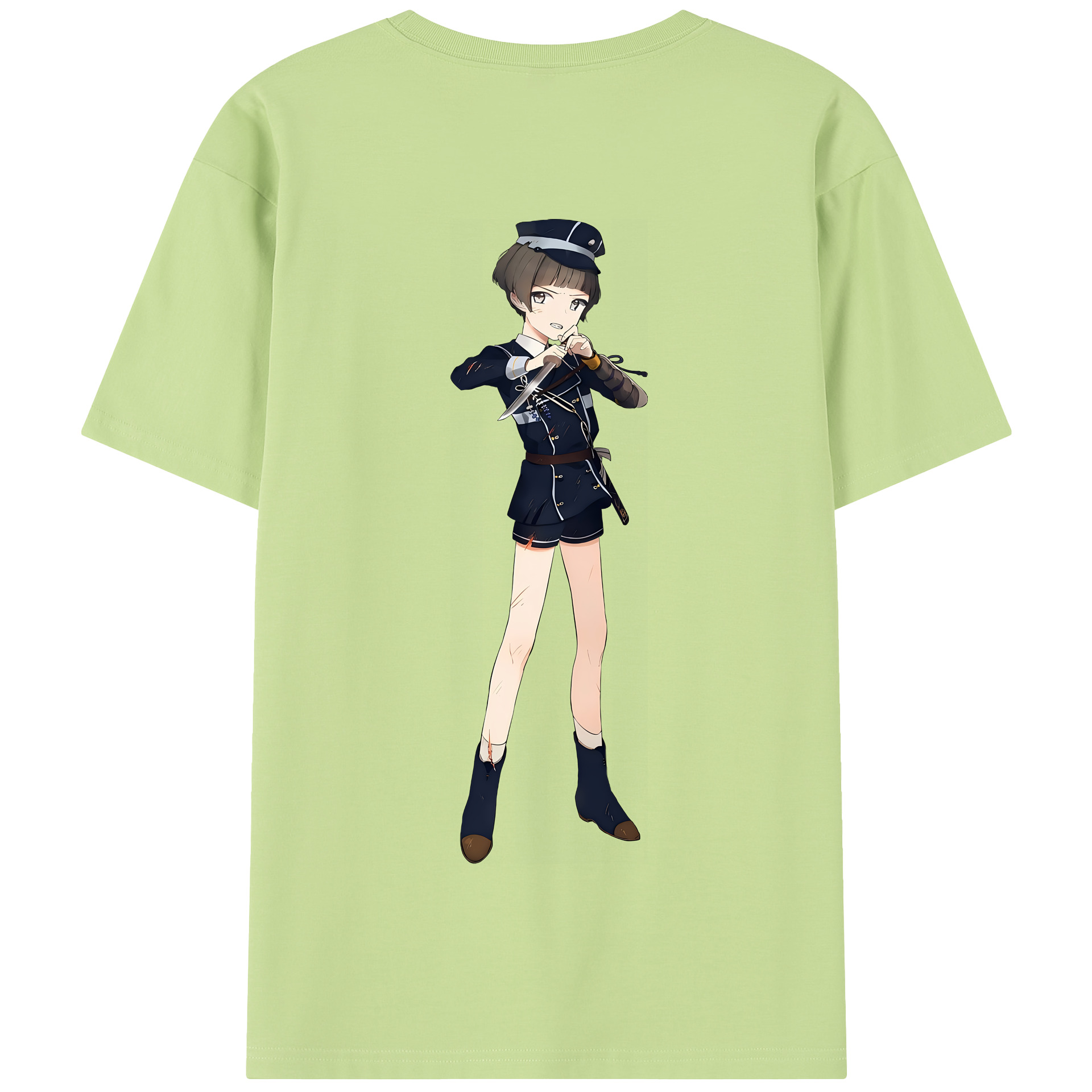 （画像用） 刀剣乱舞 Touken Ranbu 綿100％半袖Tシャツ（背面プリント）